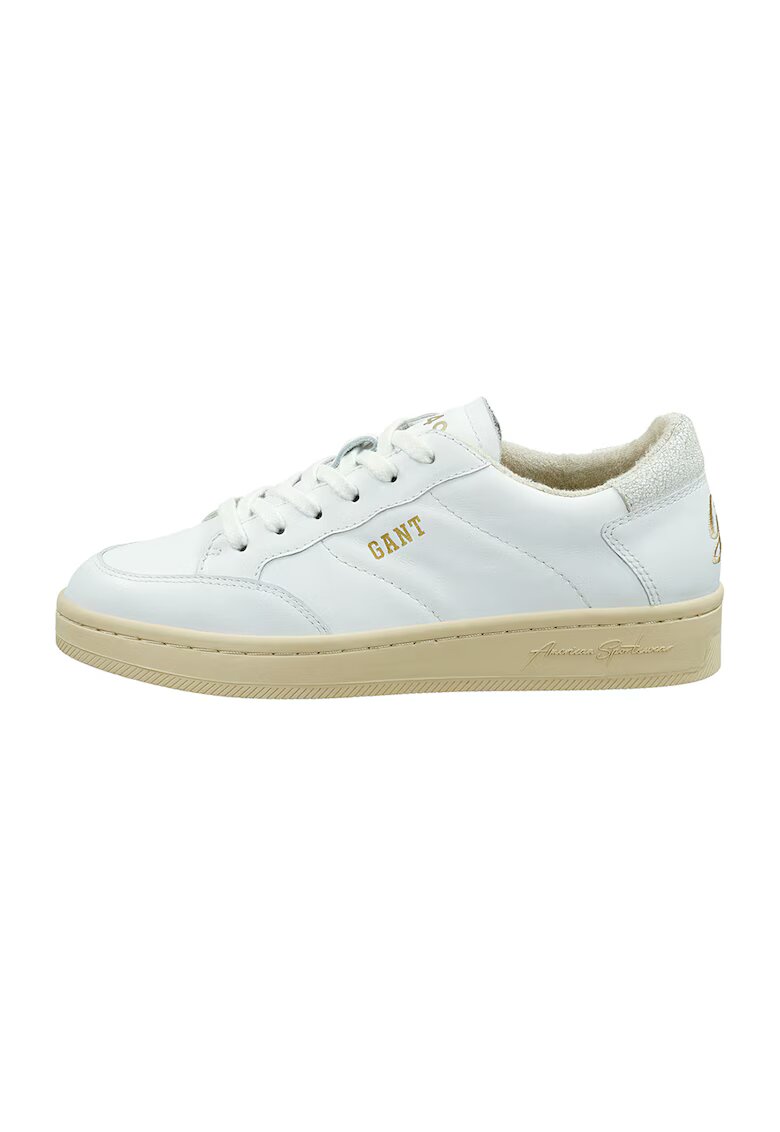 Gant Кожени спортни обувки Prepla - Червен/Бял