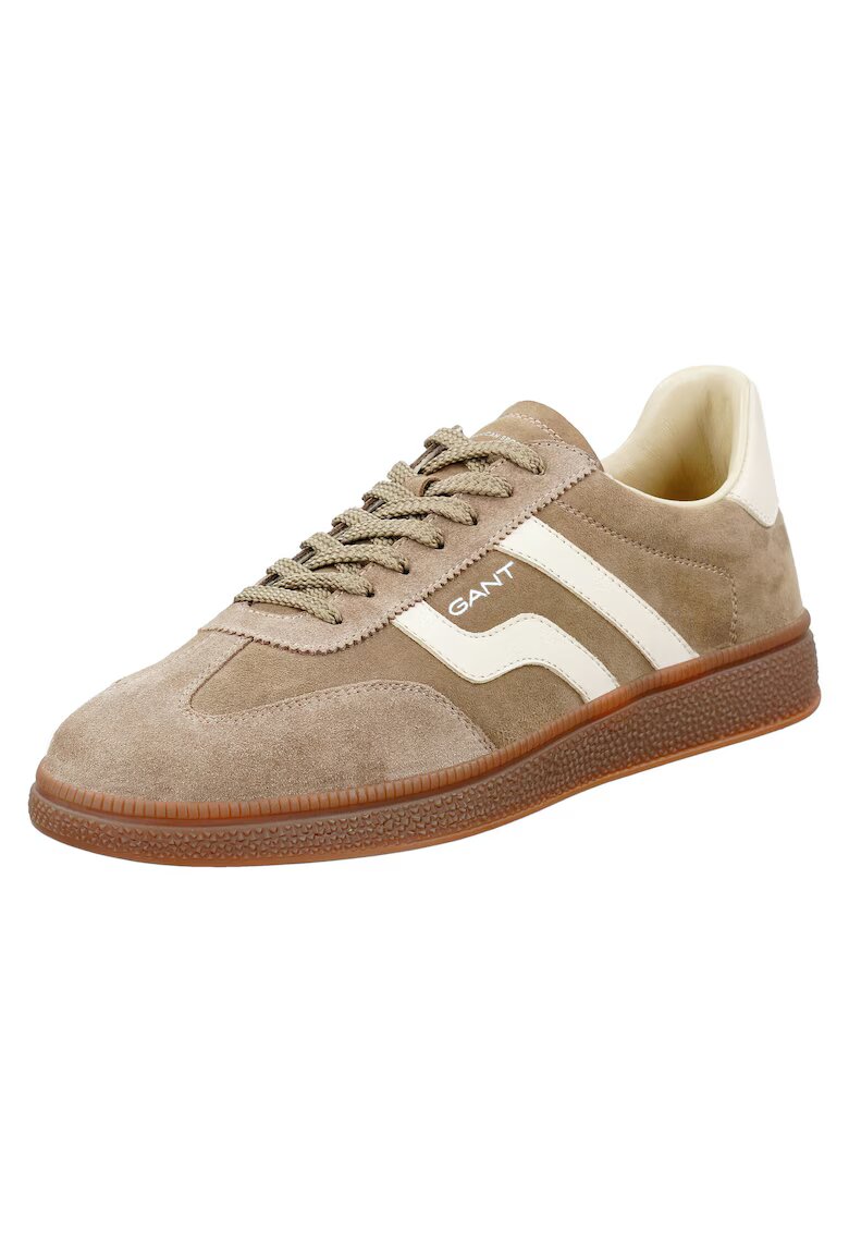 Gant Мъжки кецове - 305603678 - естествена кожа - бежов