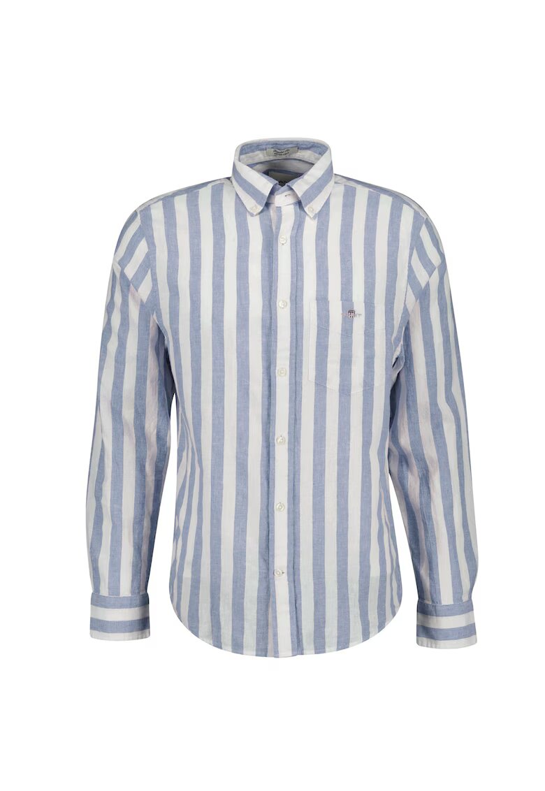 Gant Раирана риза с яка Oxford - Син