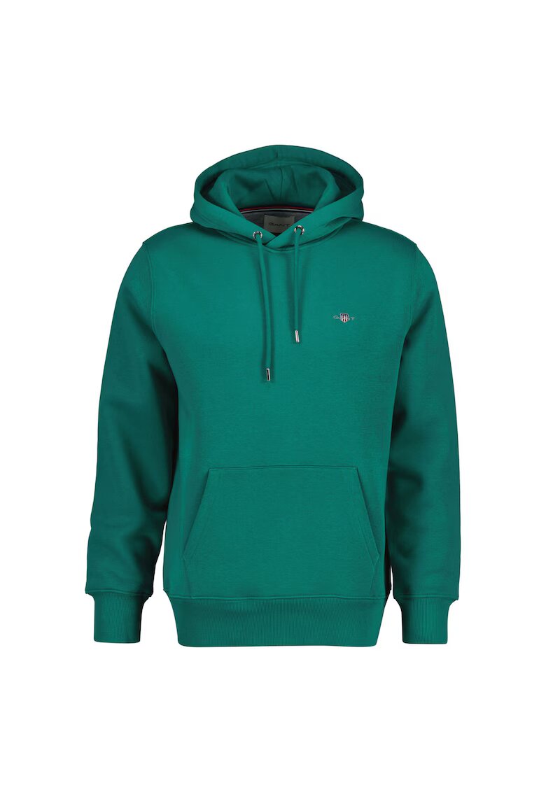 Gant Стандартно худи Shield с джоб кенгуру - Червен/Зелен/Тъмносин