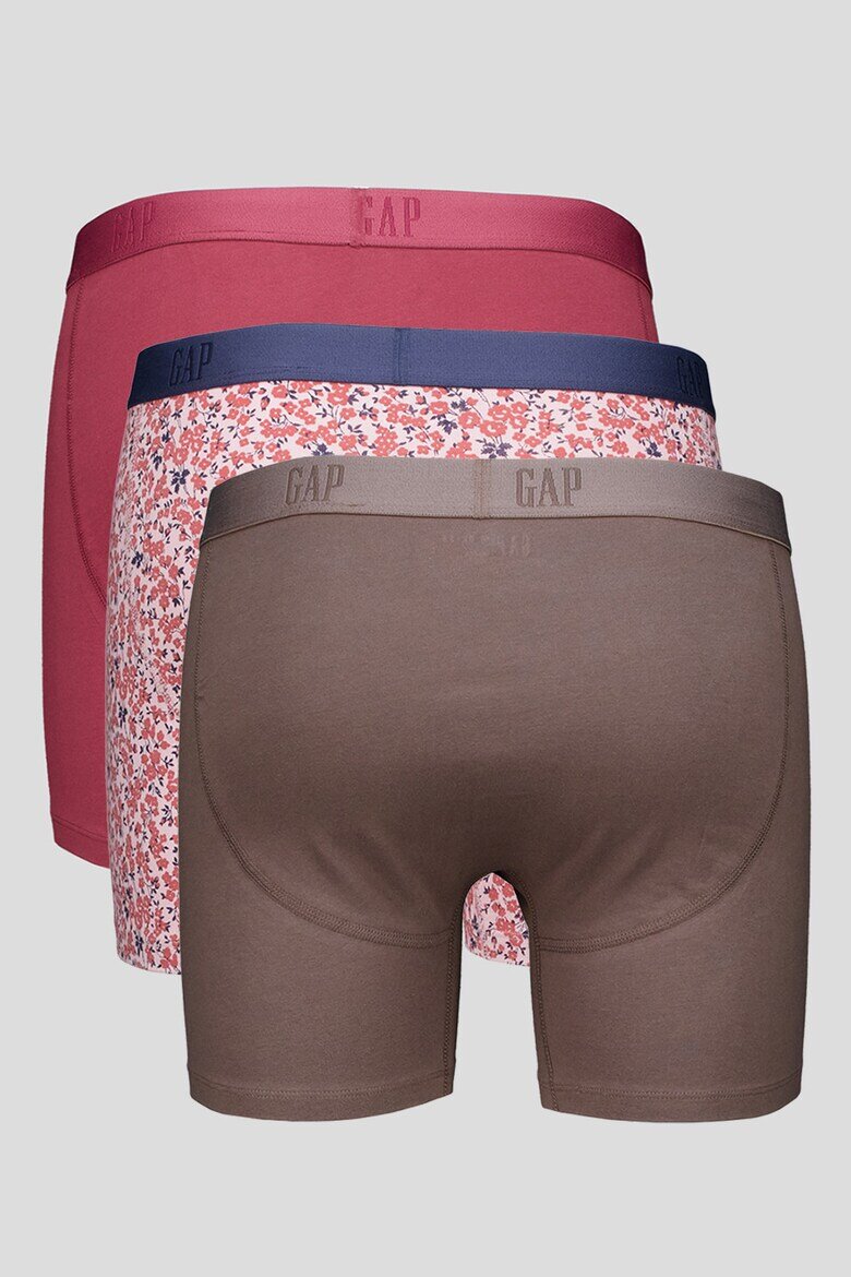 GAP Боксерки с памук 3 чифта Многоцветен