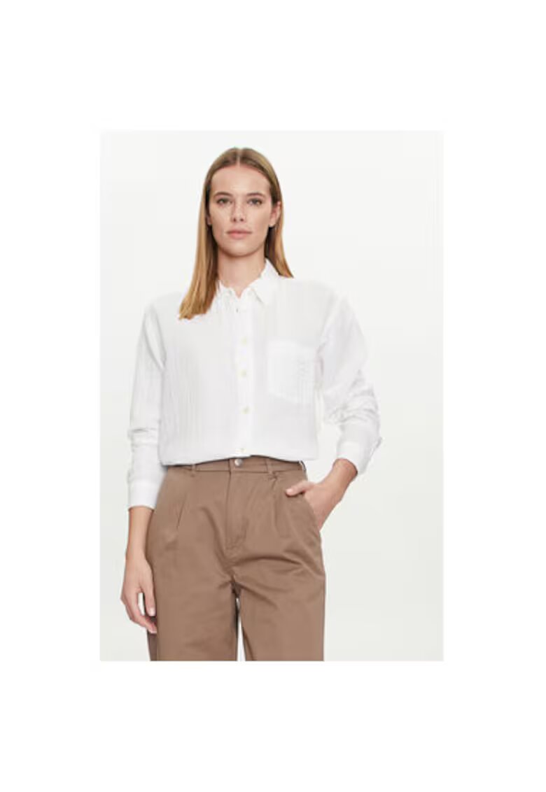 GAP Дамска риза - 304357855 - Памук - Бяла