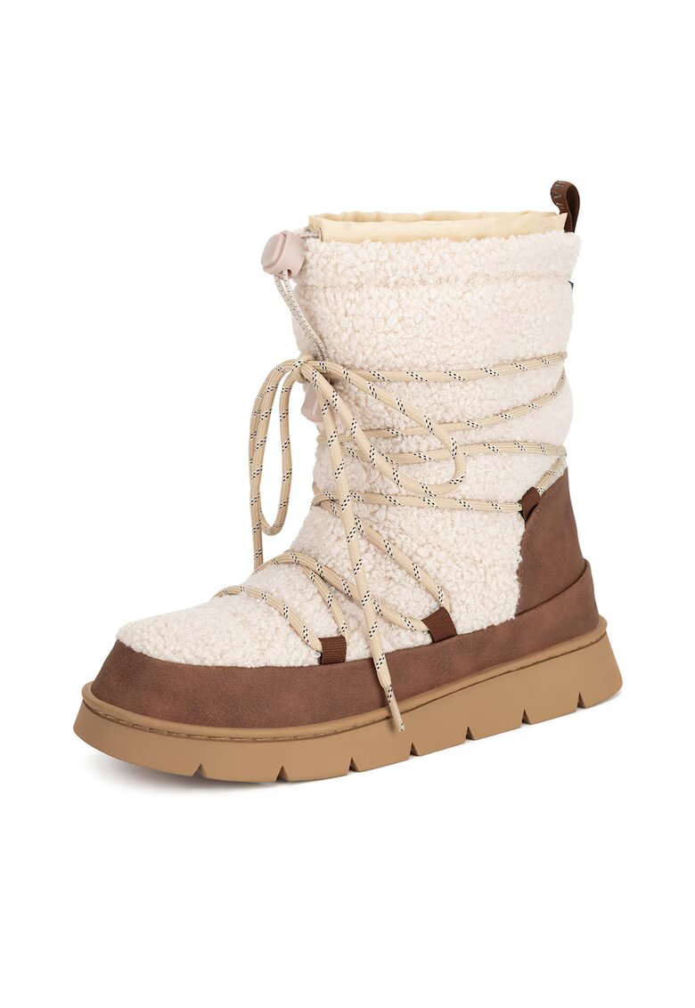 GAP Дамски ботуши - RICHMOND WINTER HIGH - бежови - текстил