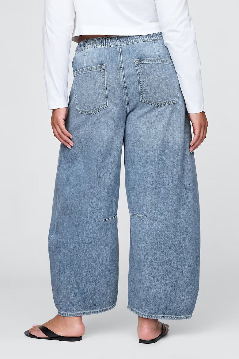 GAP Дънки Horseshoe със средновисока талия Светлосин