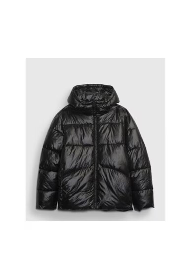 GAP Мъжко яке - 303893187 - Рециклиран полиестер - Черно - Черен