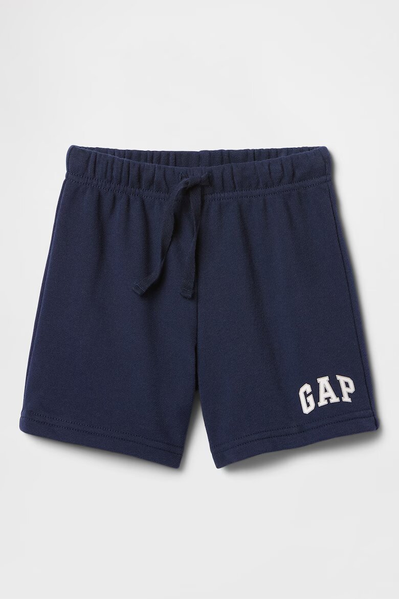 GAP Шорти с регулируема талия Тъмносин