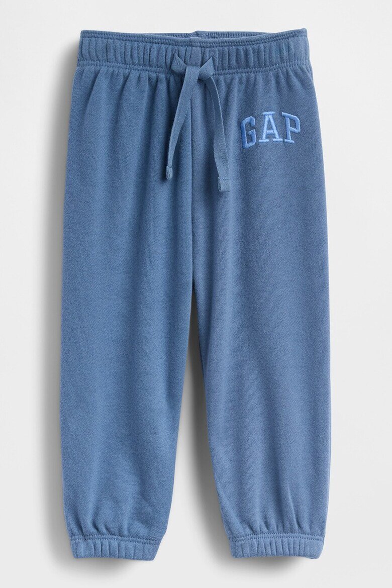 GAP Спортен панталон с връзка Синьо-зелен