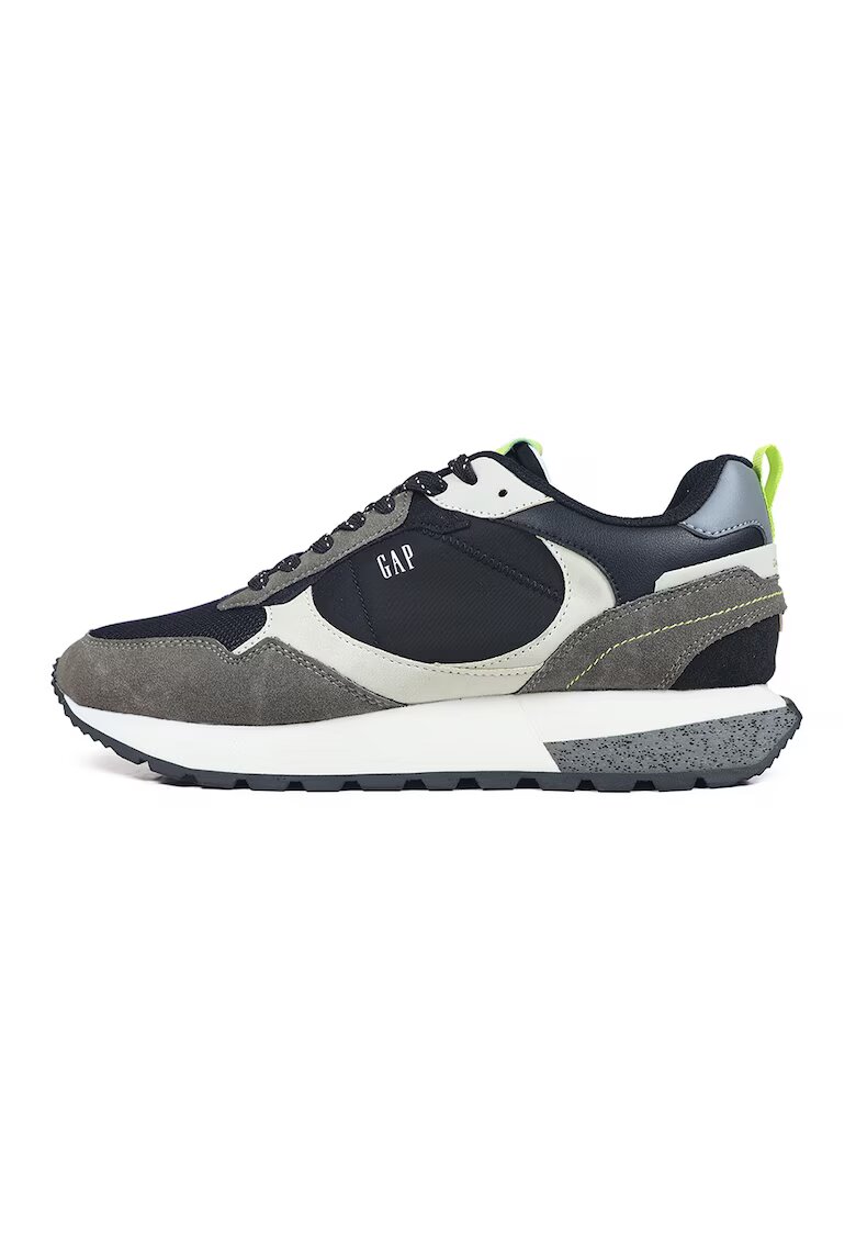 GAP Спортни обувки от текстил - Сив/Сиво-кафяв