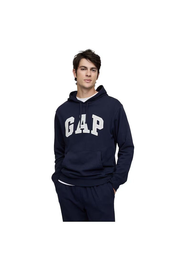 GAP Суитшърт с лого Heritage - пуловер с качулка 86845307