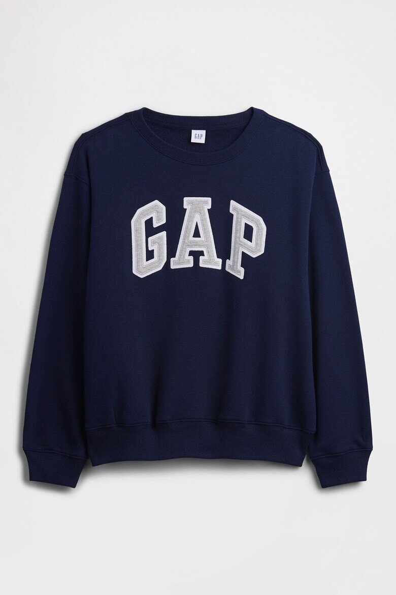 GAP Суитшърт с лого Тъмносин