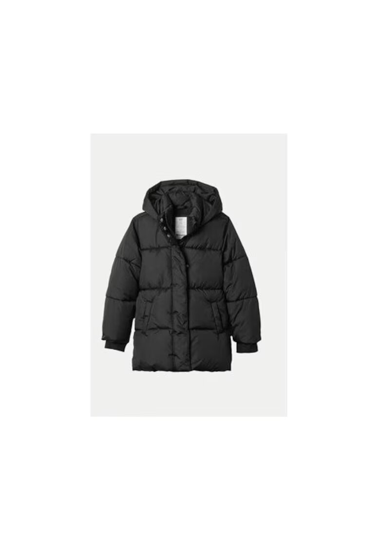 GAP Яке за момичета - 304455001 - Рециклиран полиестер - Черно - Черен