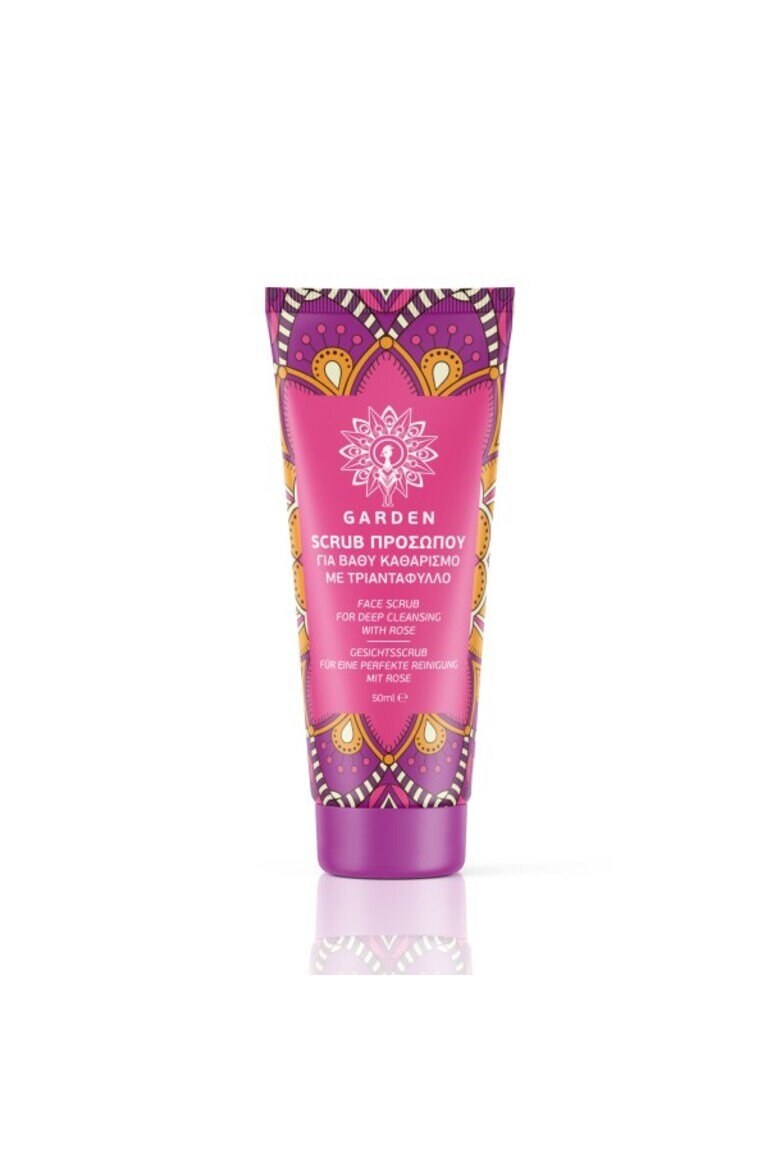 GARDEN Подхранващ ексфолиант за лице с екстракт от нар “Youthful Rose” 50ml
