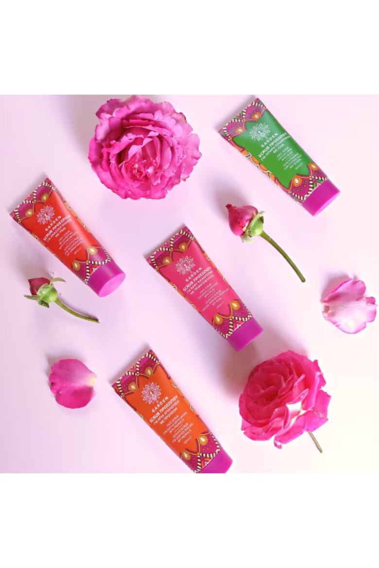 GARDEN Подхранващ ексфолиант за лице с екстракт от нар “Youthful Rose” 50ml