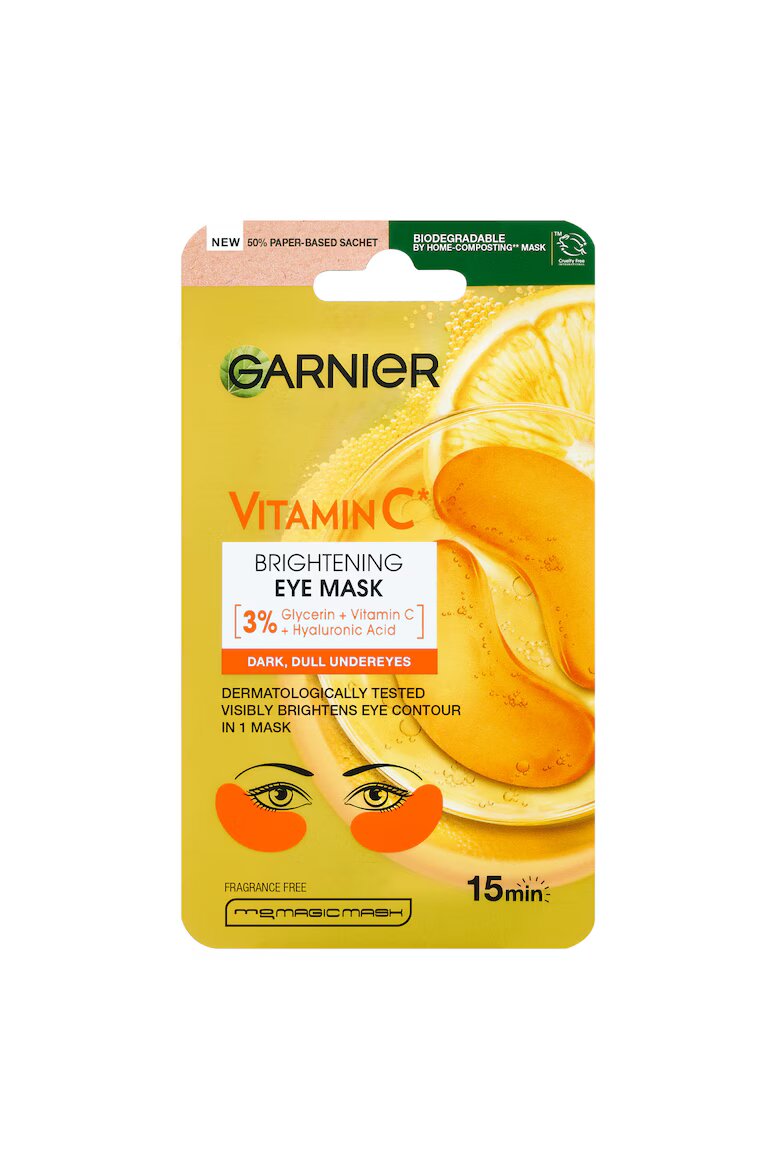Garnier Маска за околоочен контур Skin Naturals с озаряващ ефект 5 гр