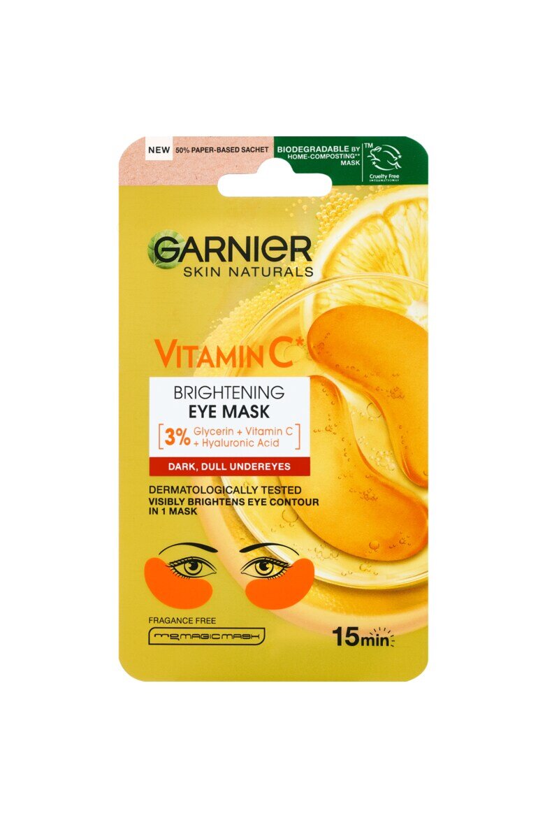 Garnier Маска за околоочен контур Skin Naturals с озаряващ ефект 5 гр