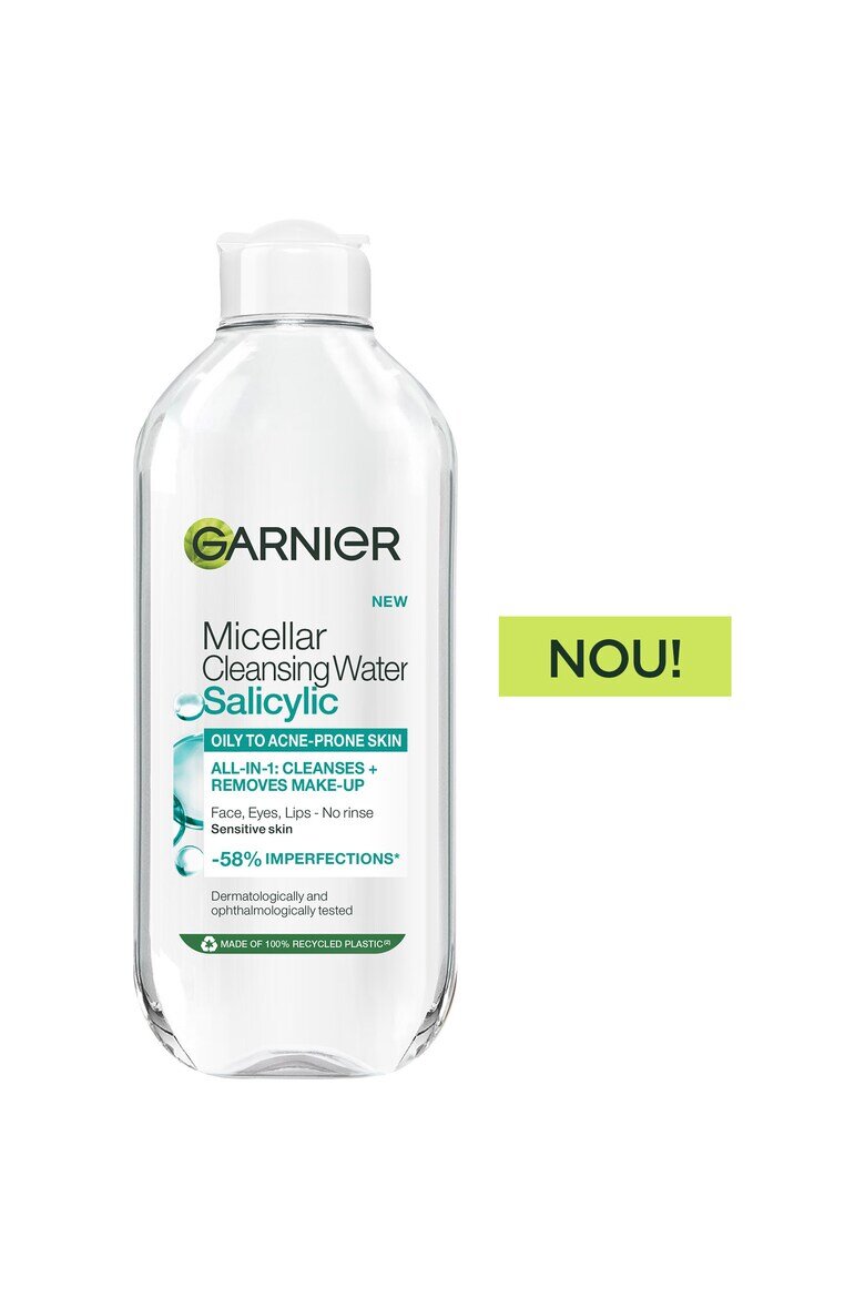 Garnier Мицеларна вода Обогатена със салицилова киселина 400 мл