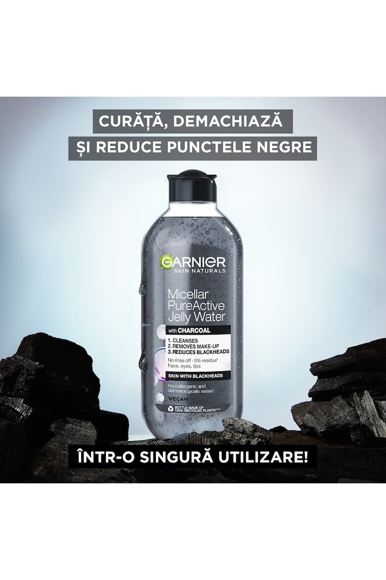 Garnier Мицеларна вода Pure Active Jelly с активен въглен 400 мл