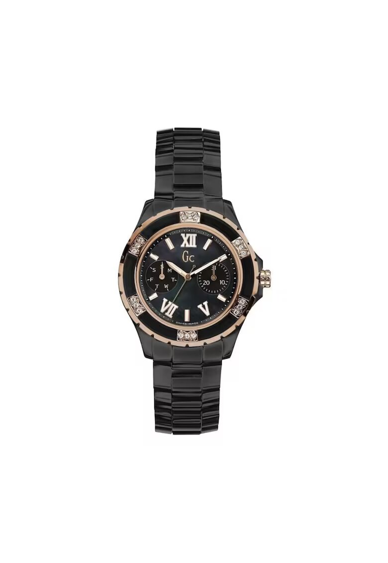 GC Дамски часовник - - Guess Collection - Спортен клас 813039745 - Златист/Черен