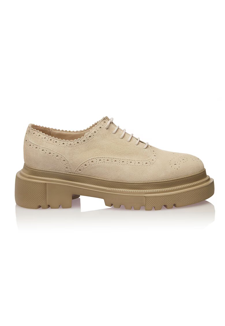 Gemelli Shoes Велурени обувки Oxford