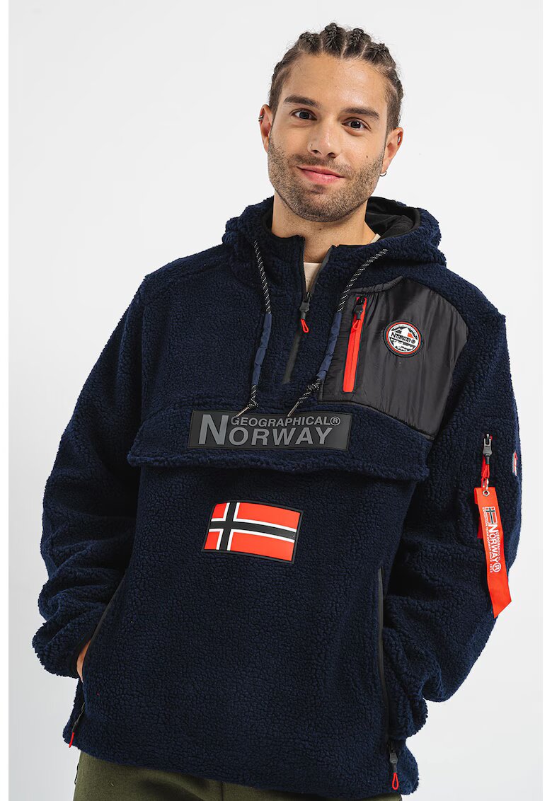 Geographical Norway Худи Terifique с лого - Тъмносин