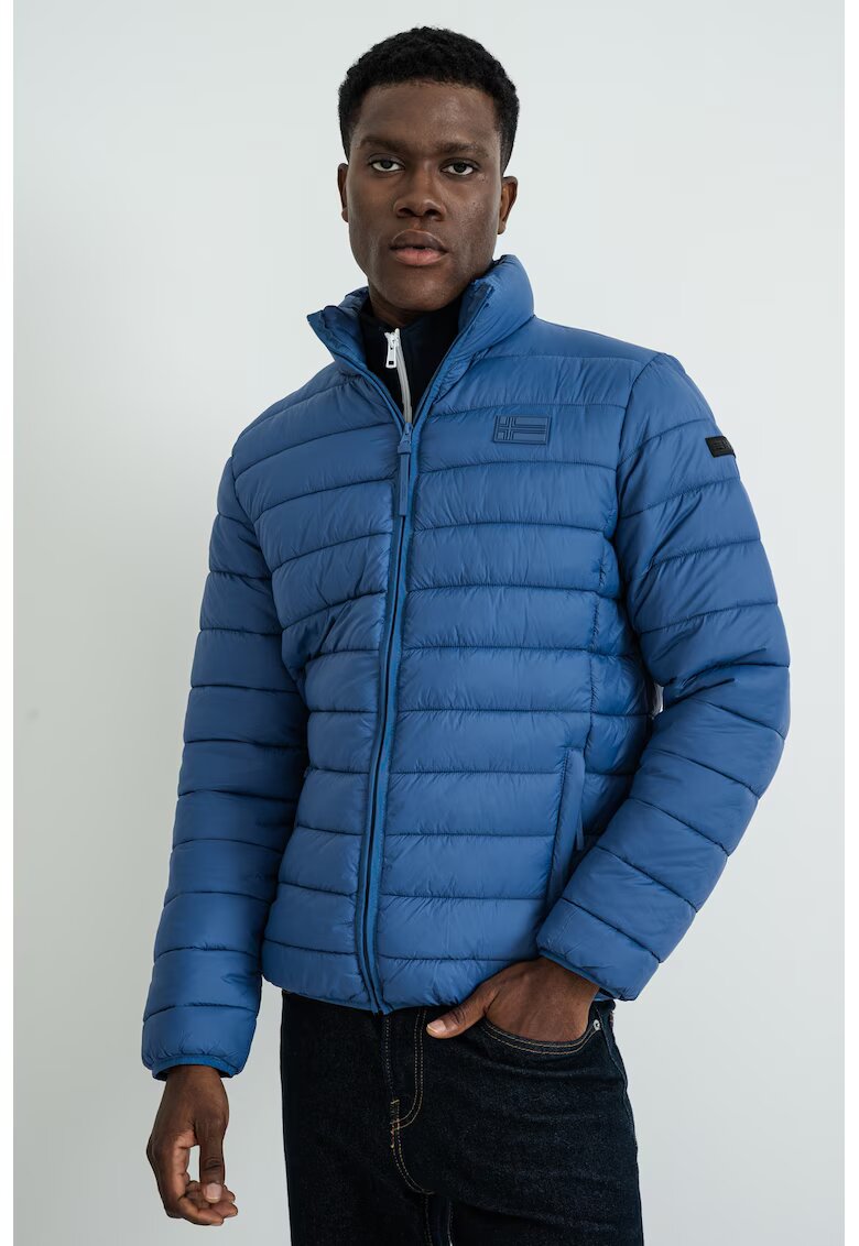 Geographical Norway Капитонирано зимно яке Amichoko - Пастелносин