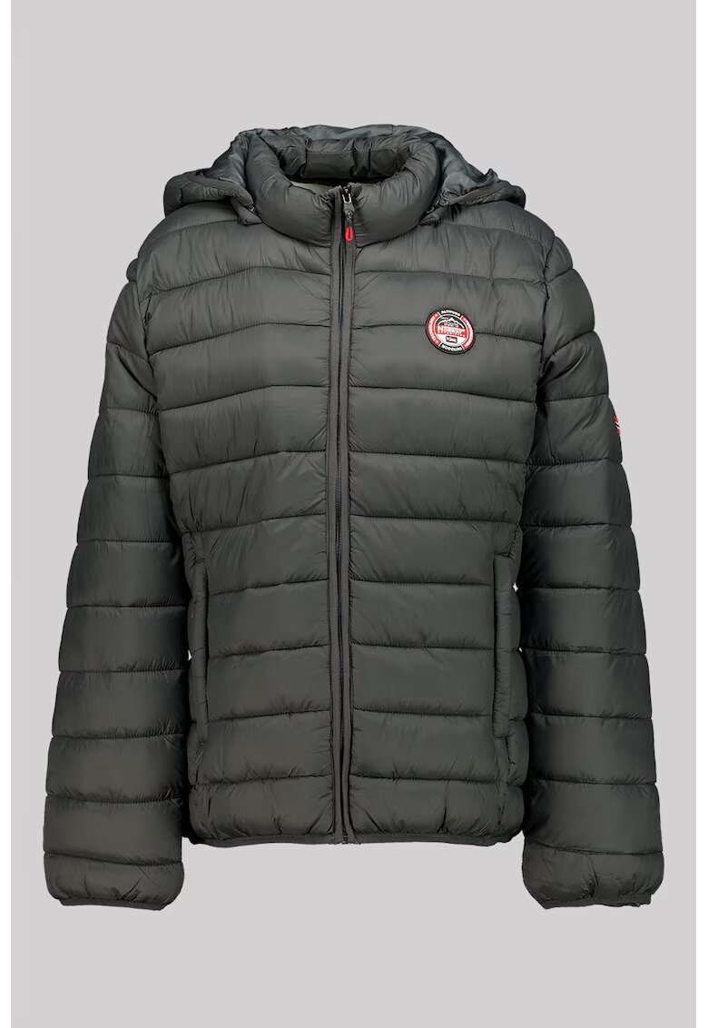 Geographical Norway Капитонирано зимно яке Atika с качулка - Тъмносин