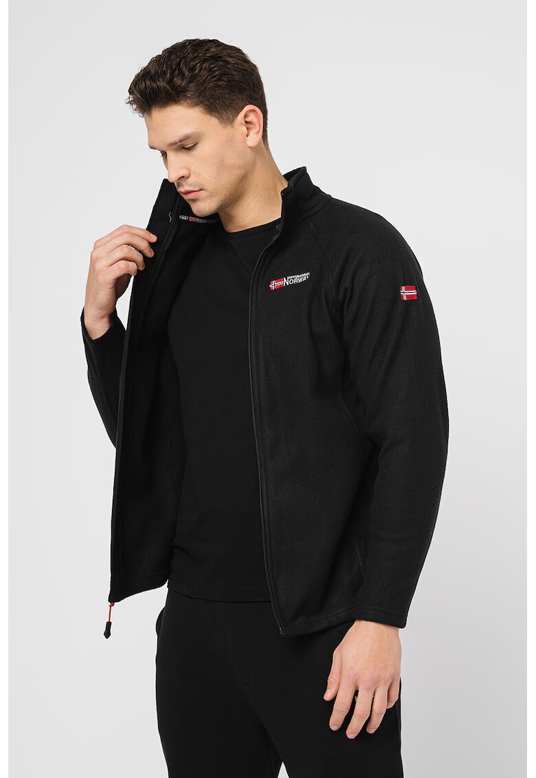 Geographical Norway Спортна блуза от полар с цип и реглан ръкави Tug