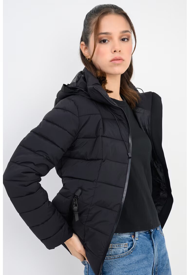 Geographical Norway Яке Bastia с качулка - Черен