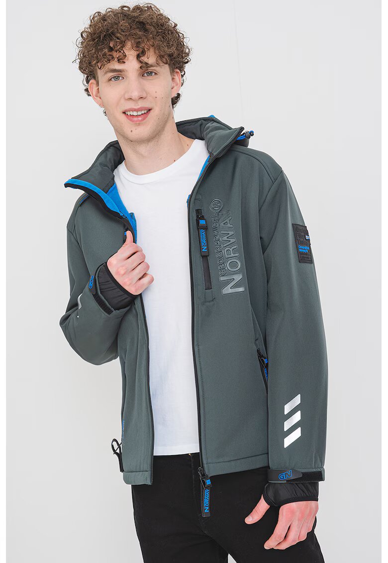 Geographical Norway Яке Richywood с джобове - Пепеляво сиво