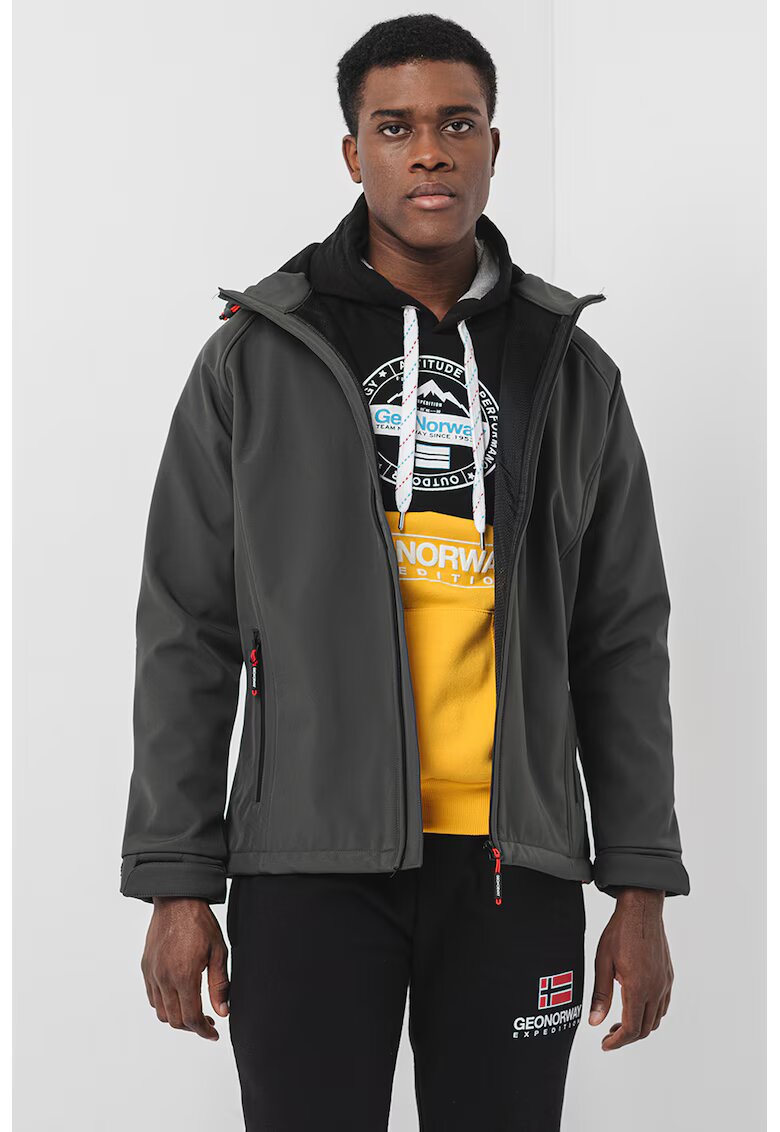 Geographical Norway Яке Takito с лого - Тъмно каки