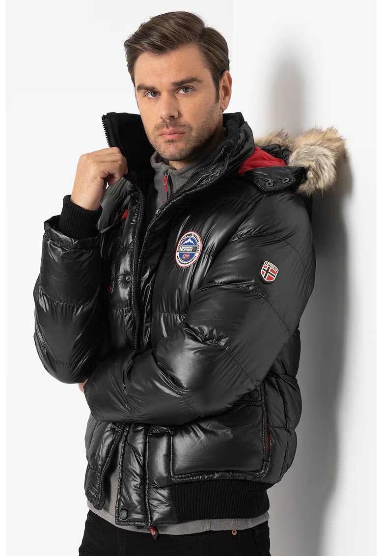 Geographical Norway Зимно яке Bugs с еко пух - Черен