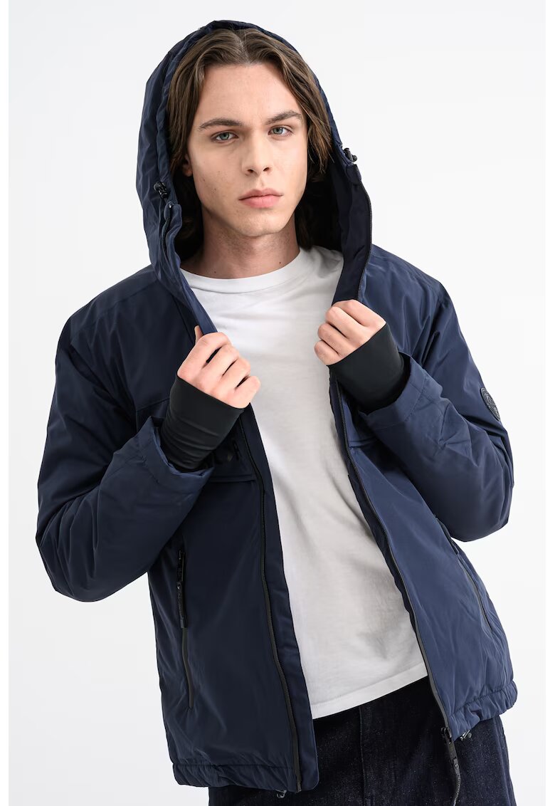 Geographical Norway Зимно яке Buldozer с цепки за палеца - Тъмносин
