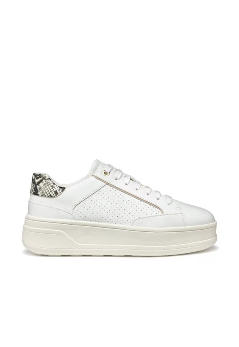 Geox Дамски спортни обувки 304623646 - Екокожа - 41 EU - Бели