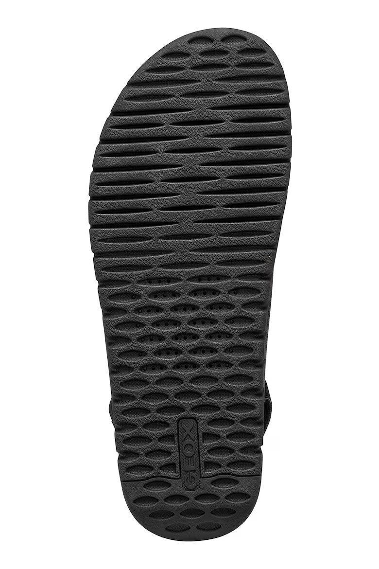 Geox Кожени сандали Normcore Черен