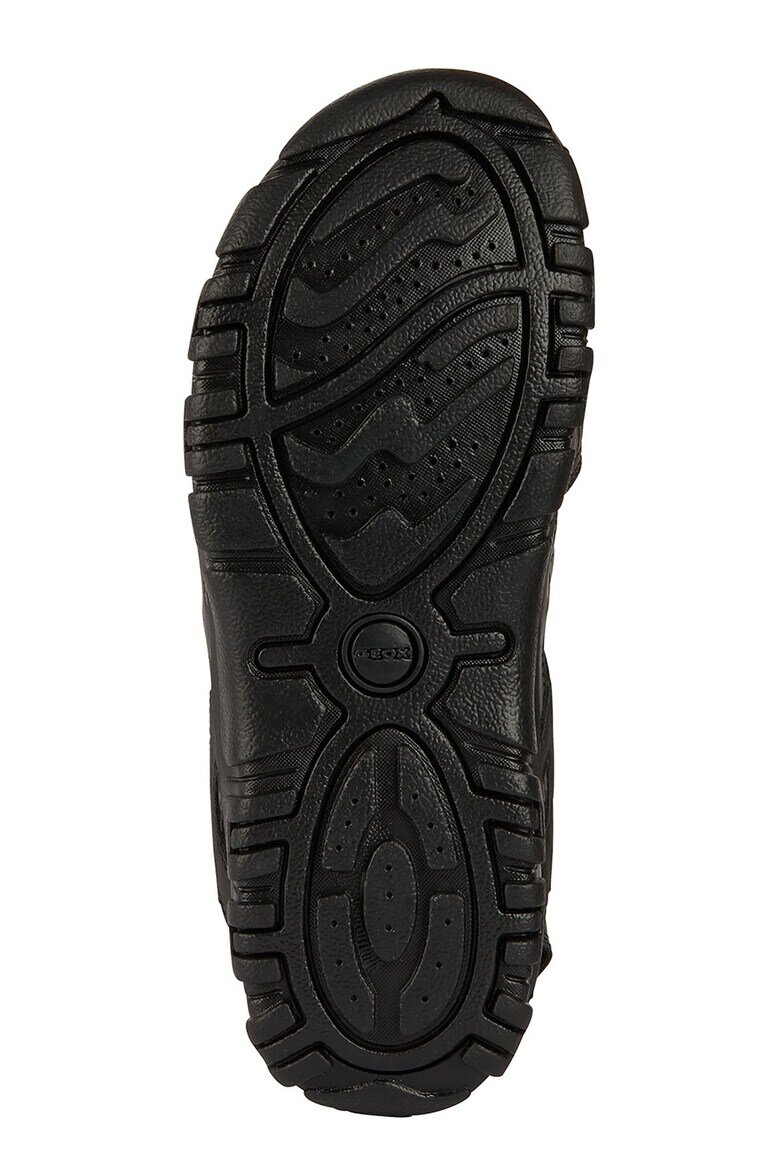 Geox Сандали Fisherman от еко кожа Черен