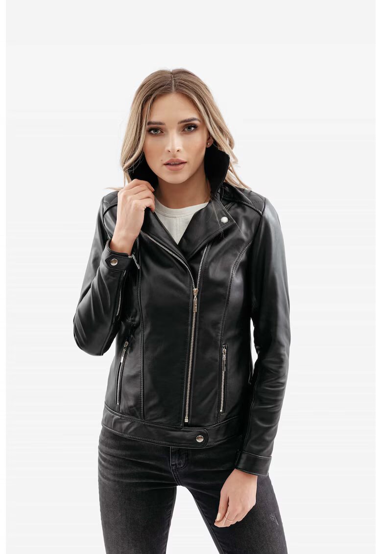 Gerali Tailoring Дамско яке - модел Biker - естествена кожа -