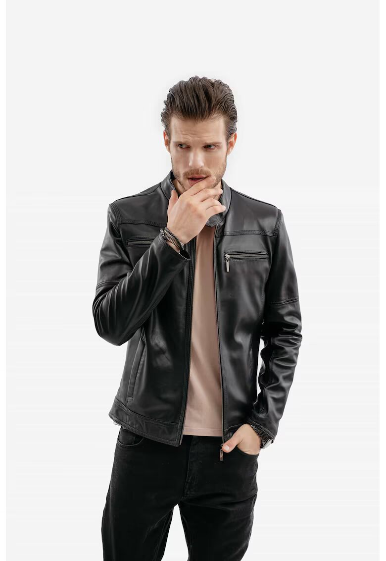 Gerali Tailoring Яке от естествена кожа модел Alin -