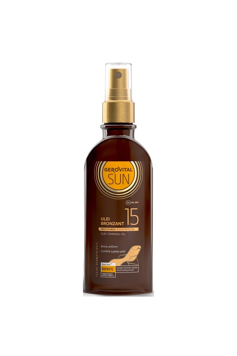 Gerovital Олио за тен Sun SPF 15 150 мл