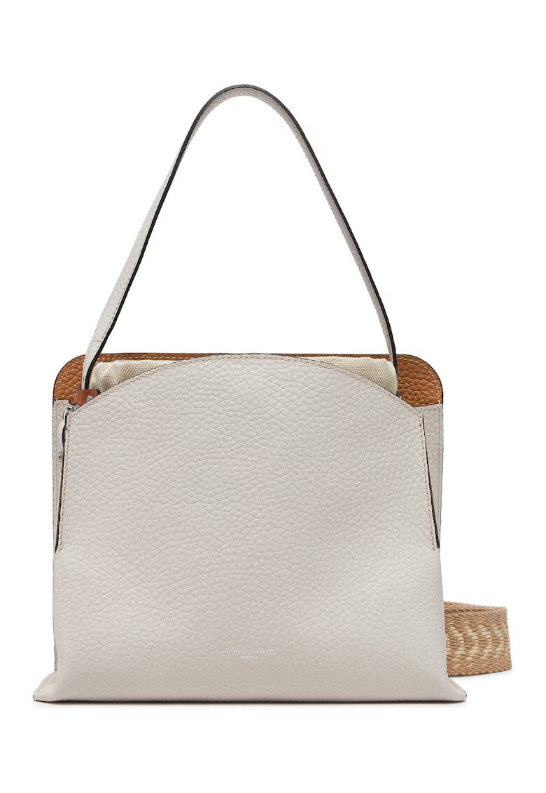 GIANNI CHIARINI Дамска чанта BS 11335 TKL-NAETN - Естествена кожа - Бял