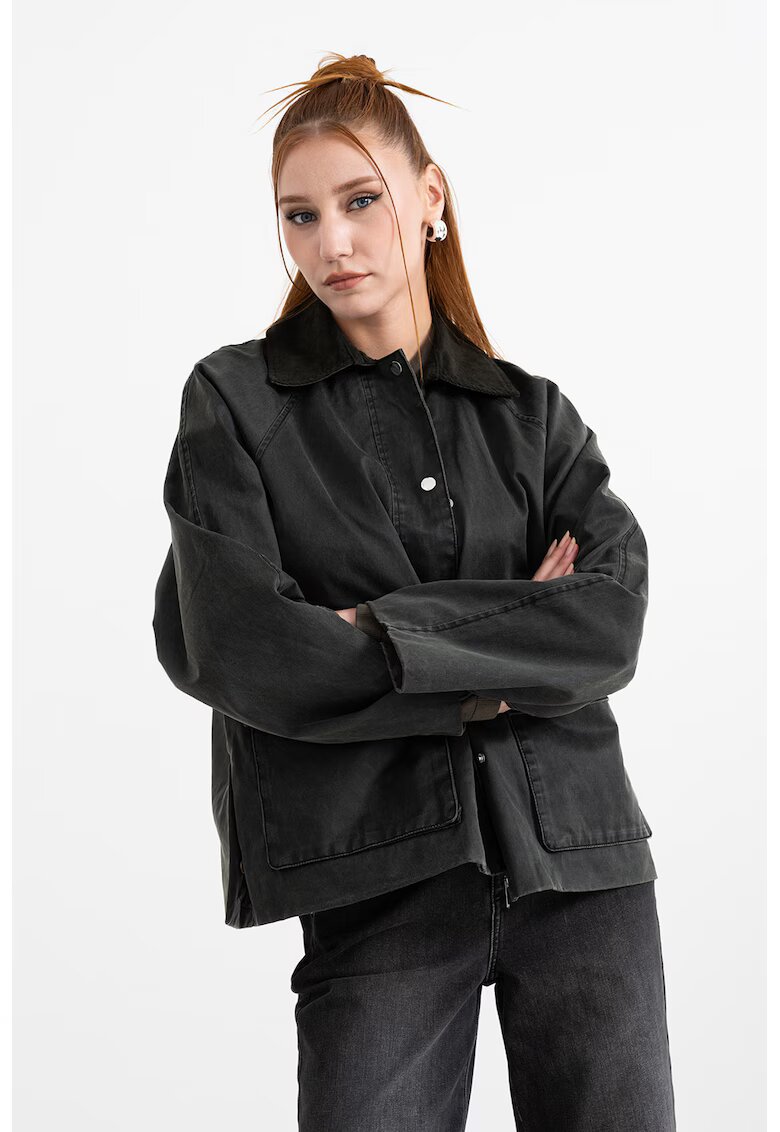 Gina Tricot Уголемено яке с ръкави реглан