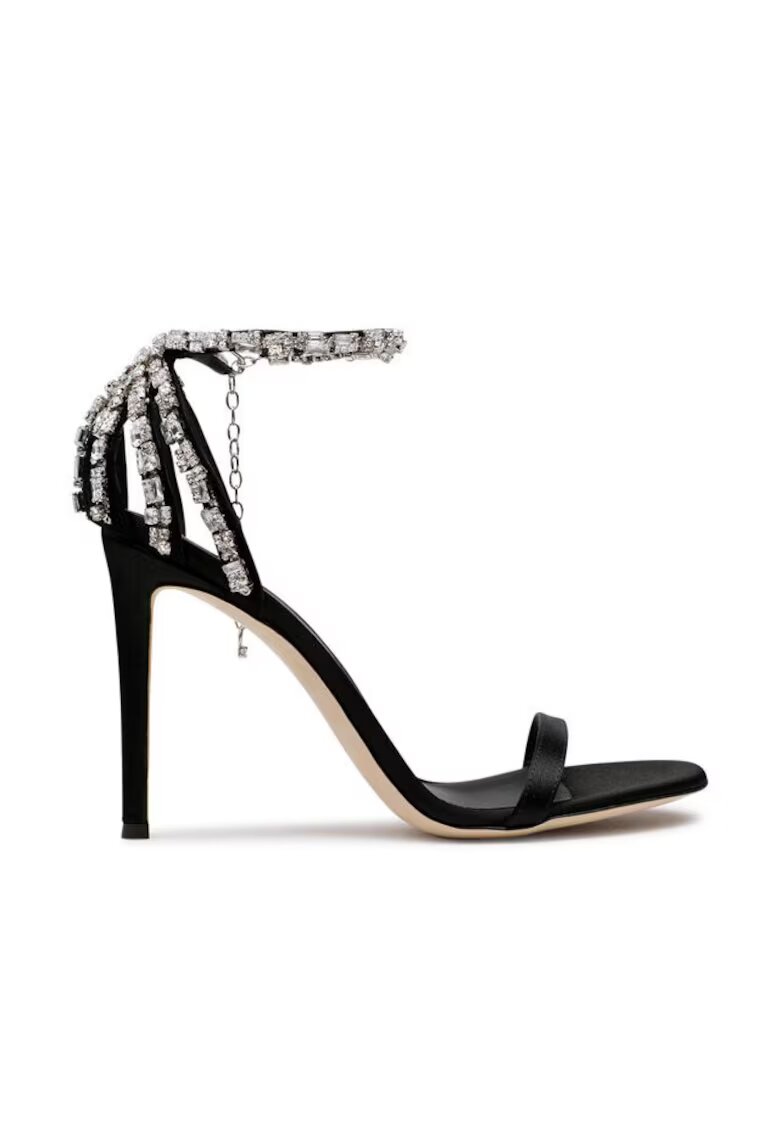 Giuseppe Zanotti Дамски сандали 301513353 - Текстил - Черен - Черен