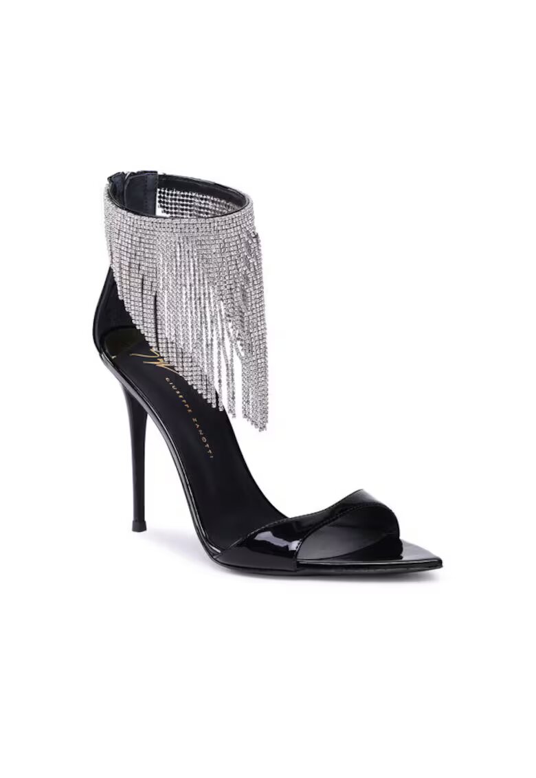 Giuseppe Zanotti Дамски сандали 301909606 - Еко кожа - 40 EU - Черни