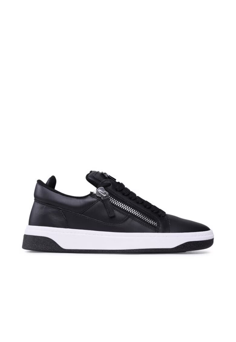 Giuseppe Zanotti Мъжки маратонки 301909361 - Естествена кожа - Черни