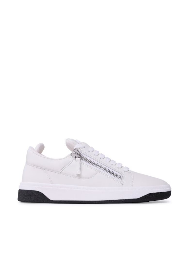 Giuseppe Zanotti Мъжки маратонки 301909385 - Естествена кожа - Бели