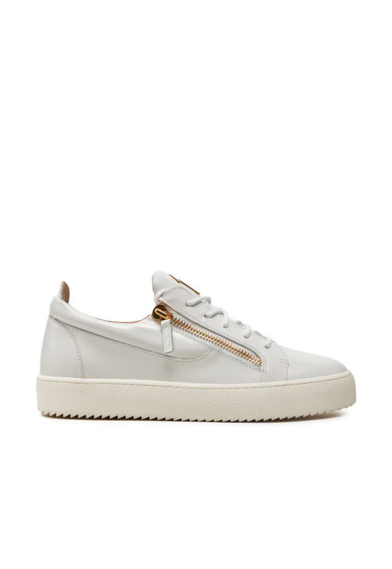 Giuseppe Zanotti Мъжки маратонки 304359774 - Естествена кожа - Бели