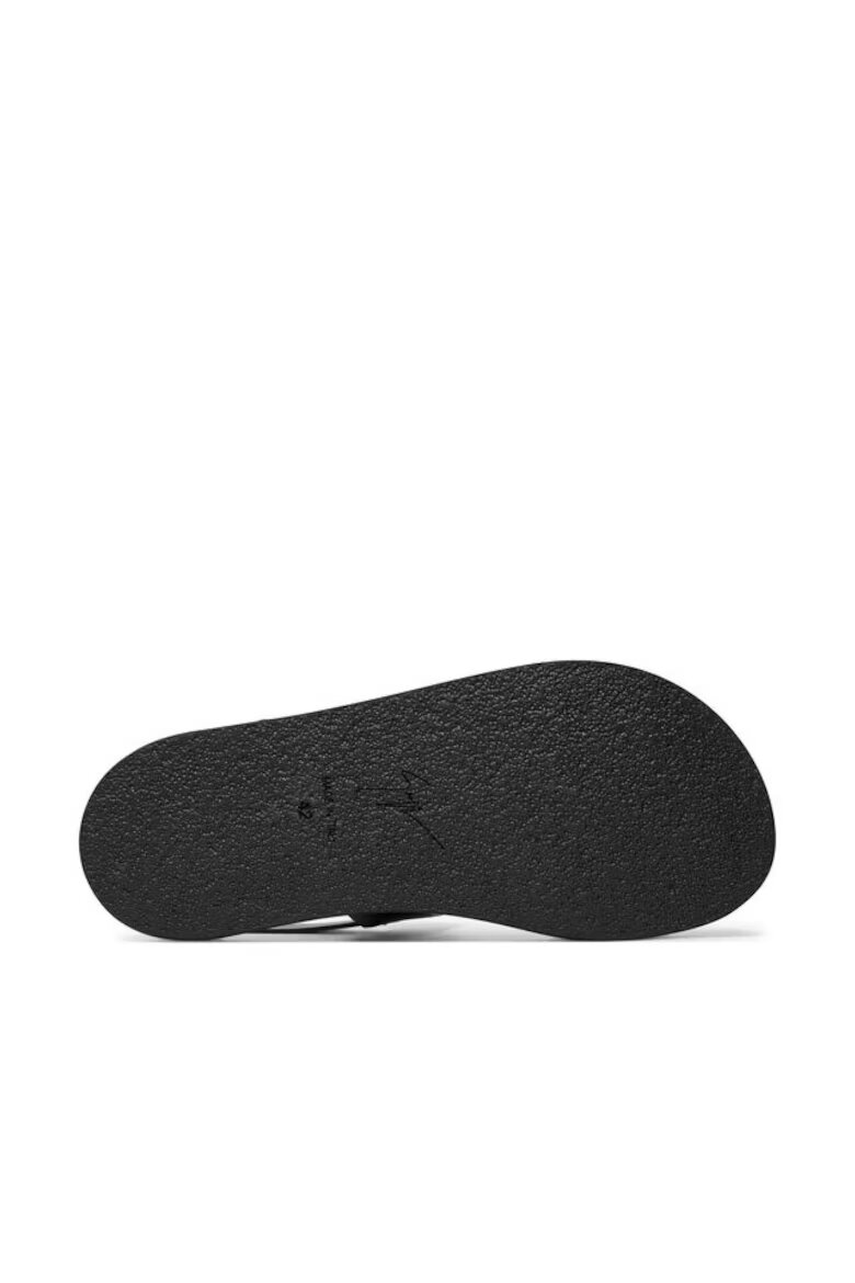 Giuseppe Zanotti Мъжки сандали 303642365 Естествена кожа Черни Черен