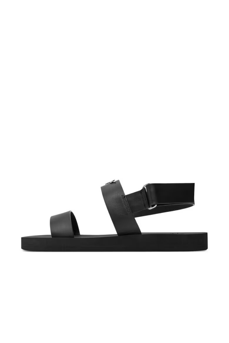 Giuseppe Zanotti Мъжки сандали 303642365 Естествена кожа Черни Черен