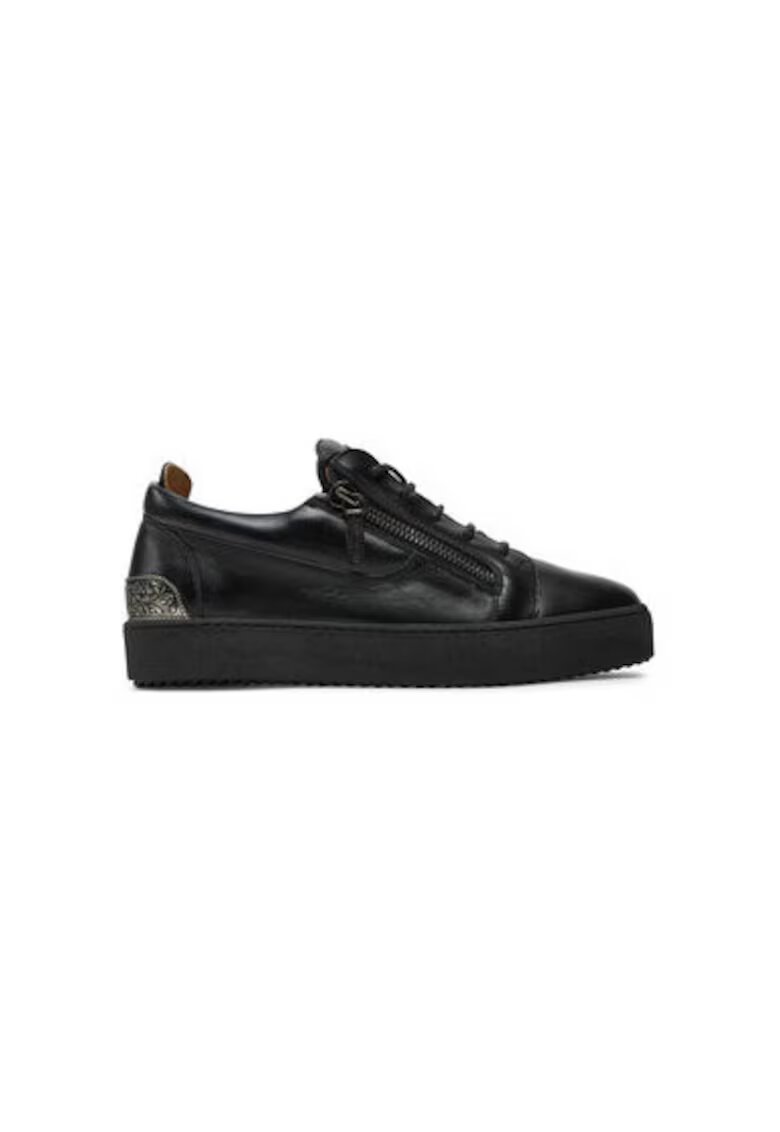 Giuseppe Zanotti Мъжки спортни обувки - RU40027 - Естествена кожа - Черен
