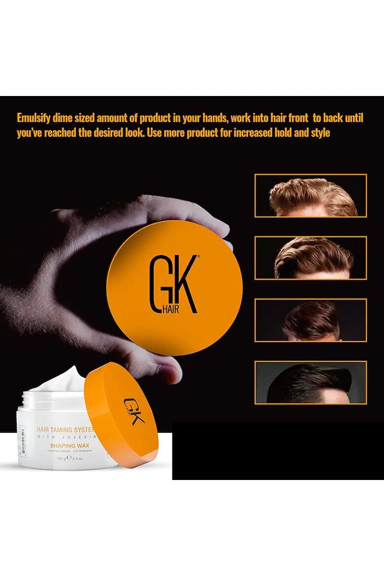GK Hair Вакса за коса за силна фиксация Shaping Wax 100 ml