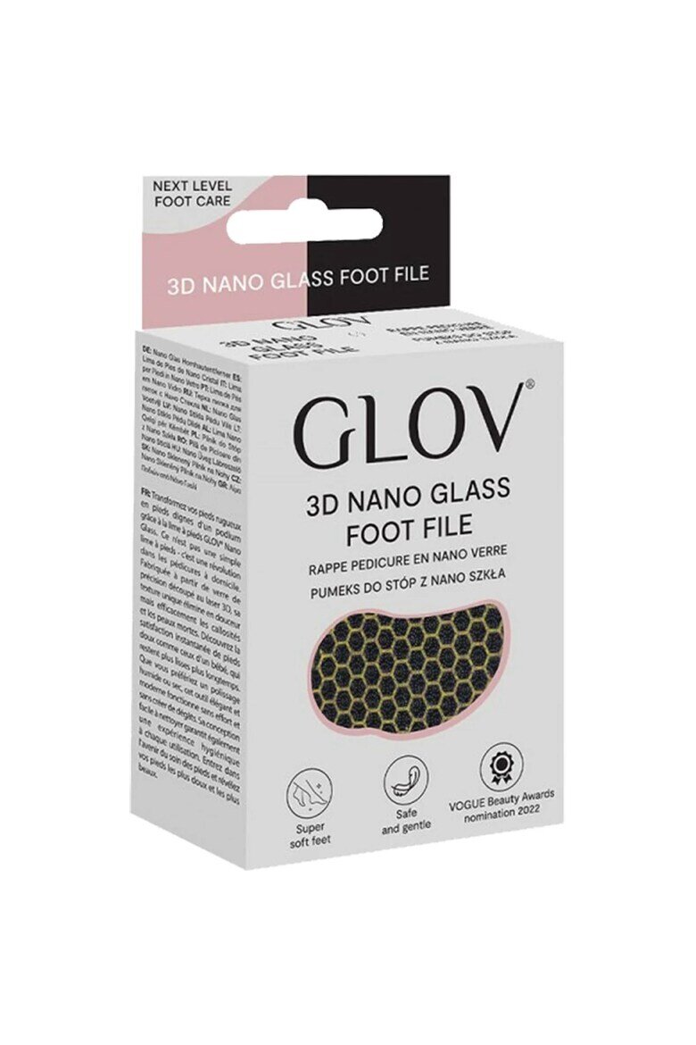 GLOV Пила за пети Nano Glass черна
